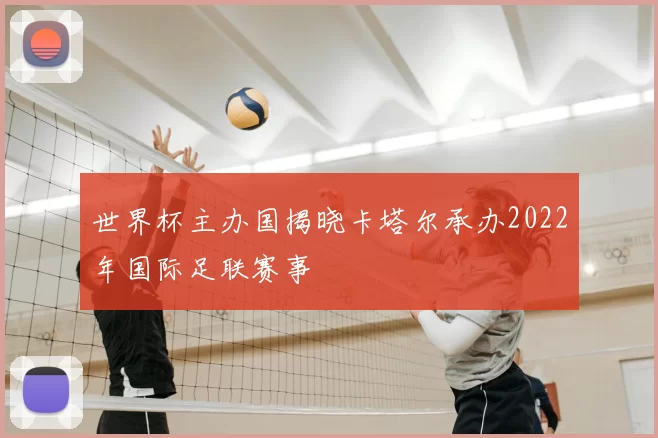 世界杯主办国揭晓卡塔尔承办2022年国际足联赛事