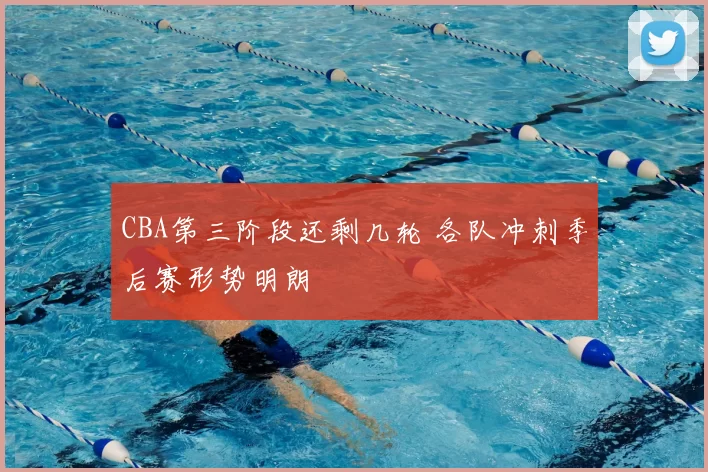 CBA第三阶段还剩几轮 各队冲刺季后赛形势明朗
